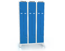 Cloakroom locker Z-shaped doors ALSIN with feet 1920 x 1050 x 500